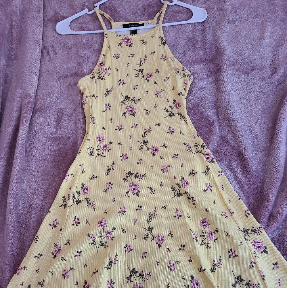 A Forever 21, small summer dress